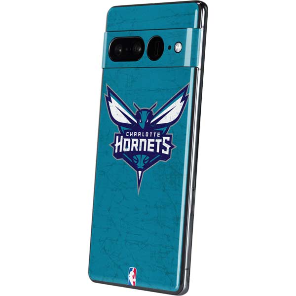 NBA Charlotte Hornets Distressed Google Pixel 7 Pro Skin