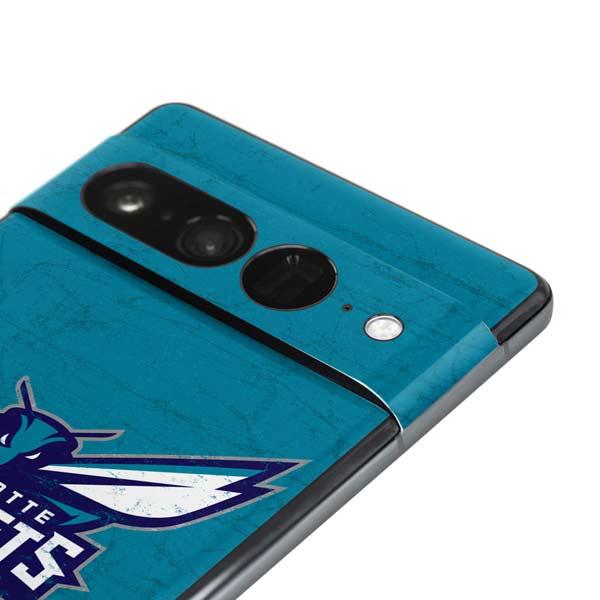 NBA Charlotte Hornets Distressed Google Pixel 7 Pro Skin