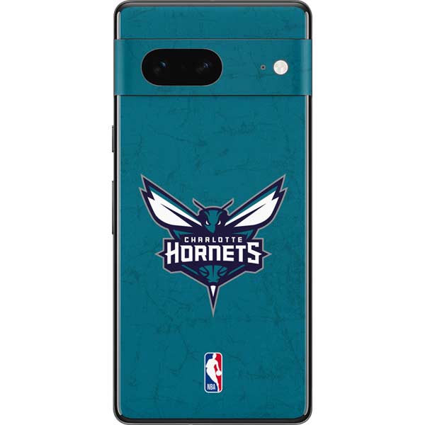 NBA Charlotte Hornets Distressed Google Pixel 7 Skin