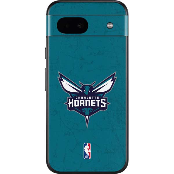 NBA Charlotte Hornets Distressed Google Pixel 8a Skin