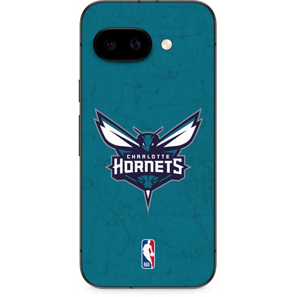 NBA Charlotte Hornets Distressed Google Pixel 9a Skin