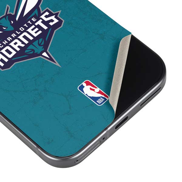 NBA Charlotte Hornets Distressed Google Pixel 9a Skin