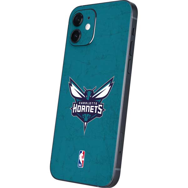 NBA Charlotte Hornets Distressed iPhone 12 Skin