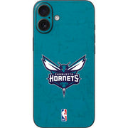 NBA Charlotte Hornets Distressed iPhone 16 Plus Skin