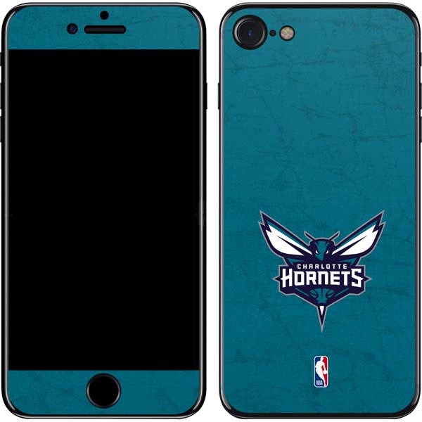 NBA Charlotte Hornets Distressed iPhone SE (2nd & 3rd Gen) Skin