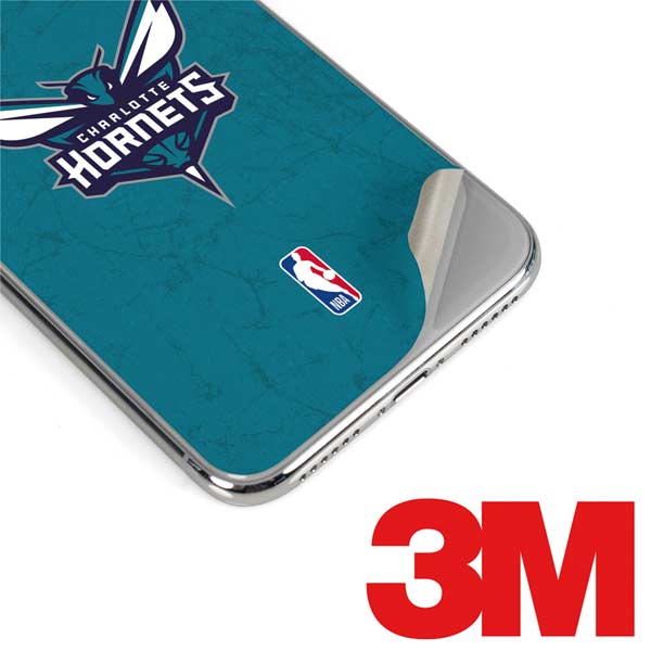 NBA Charlotte Hornets Distressed iPhone X Skin