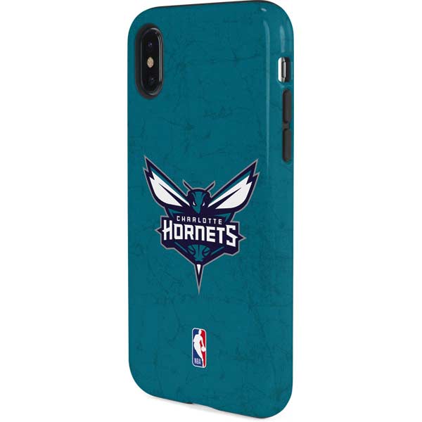 NBA Charlotte Hornets Distressed iPhone XS Pro Case