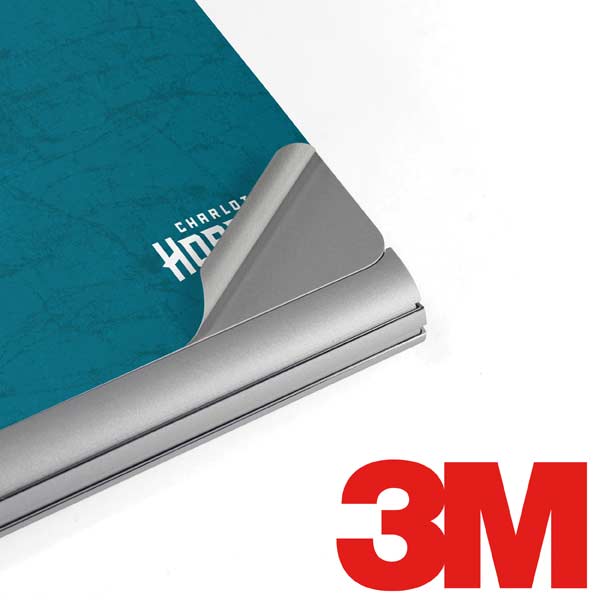 NBA Charlotte Hornets Distressed Surface Book 2 15in Skin