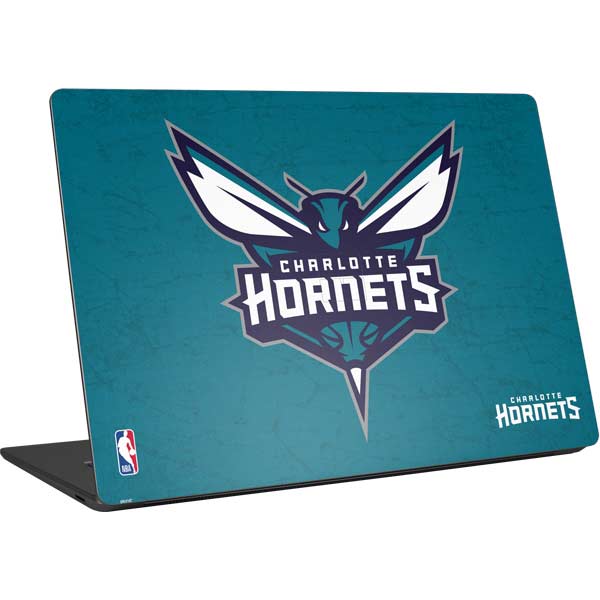 NBA Charlotte Hornets Distressed Surface Laptop 4 15in Skin