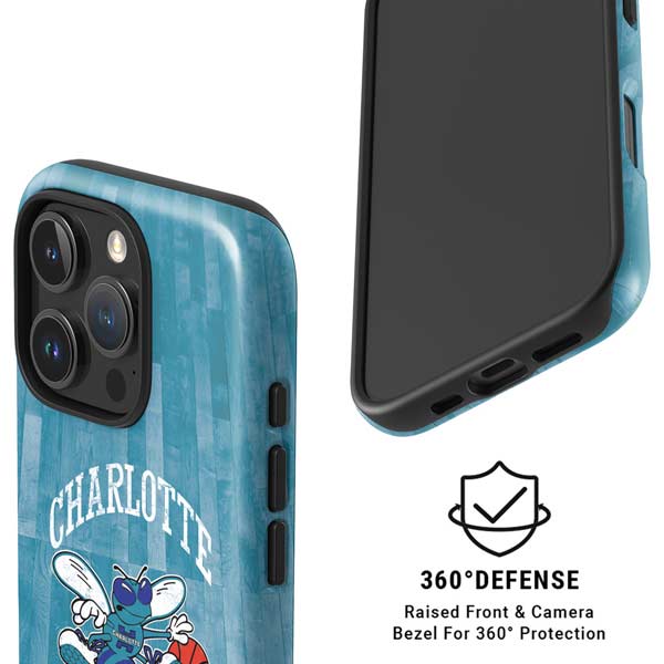 NBA Charlotte Hornets Hardwood Classics iPhone 16 Pro Magsafe Impact Case