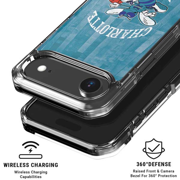 NBA Charlotte Hornets Hardwood Classics iPhone 17 Air Clear Case