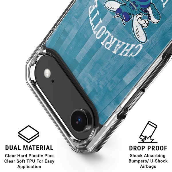 NBA Charlotte Hornets Hardwood Classics iPhone 17 Air Clear Case