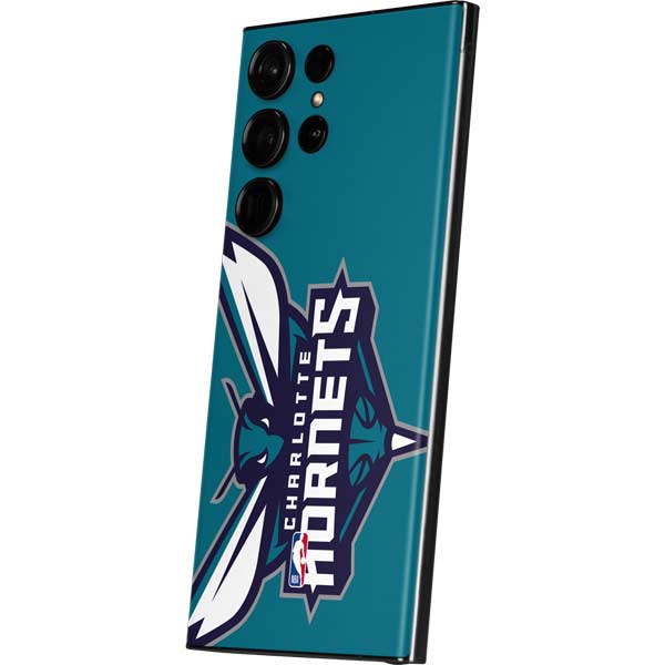 NBA Charlotte Hornets Large Logo Galaxy Skins
