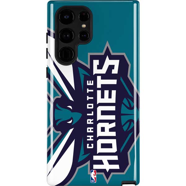 NBA Charlotte Hornets Large Logo Galaxy S25 Ultra Impact Case