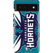 NBA Charlotte Hornets Large Logo Pixel Cases