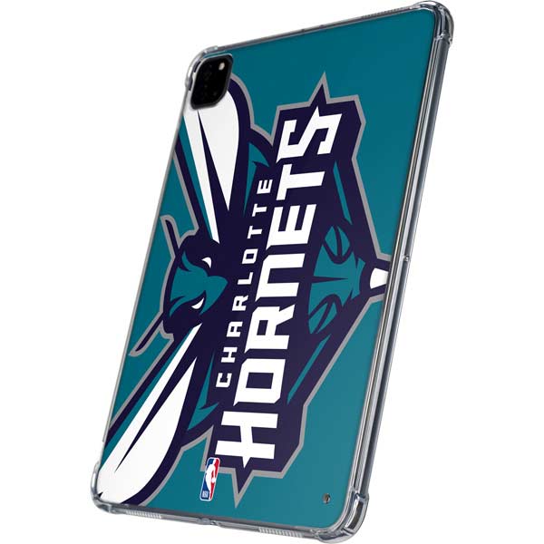 NBA Charlotte Hornets Large Logo iPad Pro 11in (2024) Clear Case