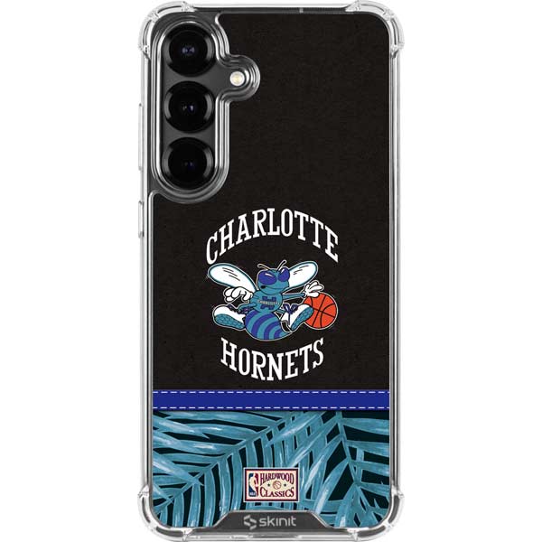 NBA Charlotte Hornets Retro Palms Galaxy S26 Clear Case