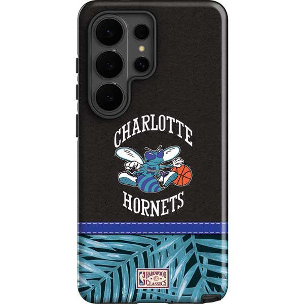 NBA Charlotte Hornets Retro Palms Galaxy S26 Ultra Impact Case