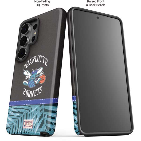 NBA Charlotte Hornets Retro Palms Galaxy S26 Ultra Impact Case
