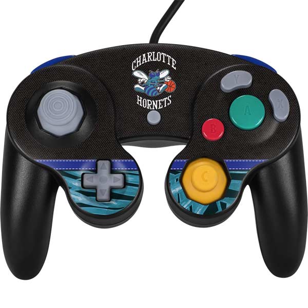 NBA Charlotte Hornets Retro Palms Nintendo Skins