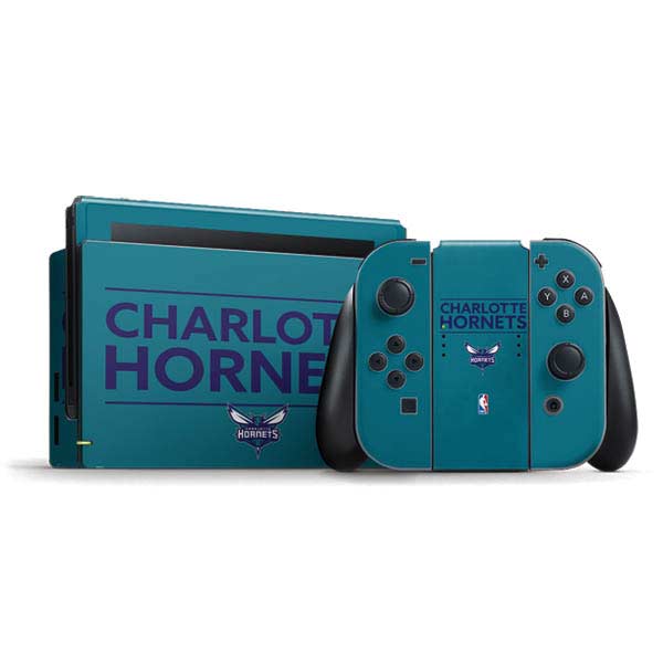 NBA Charlotte Hornets Standard - Blue Nintendo Skins