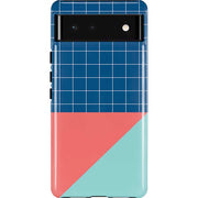 Checkered Split Pixel Cases