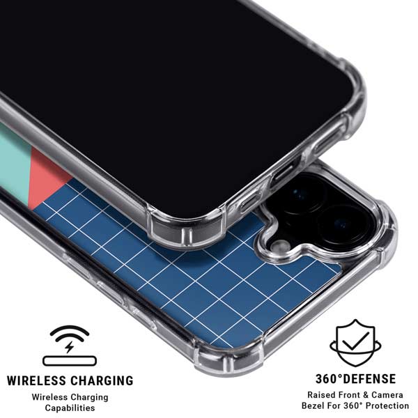 Checkered Split iPhone 17 MagSafe Case