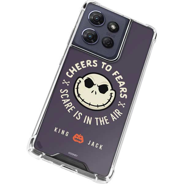 Disney The Nightmare Before Christmas Cheers to Fears Moto G 5G (2025) Clear Case