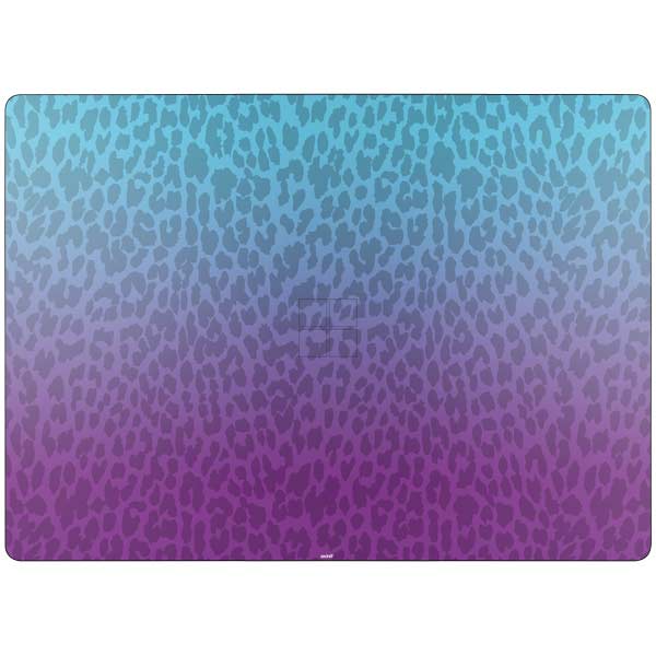 Cheetah Print Purple and Blue Surface Laptop 7 15in Skin