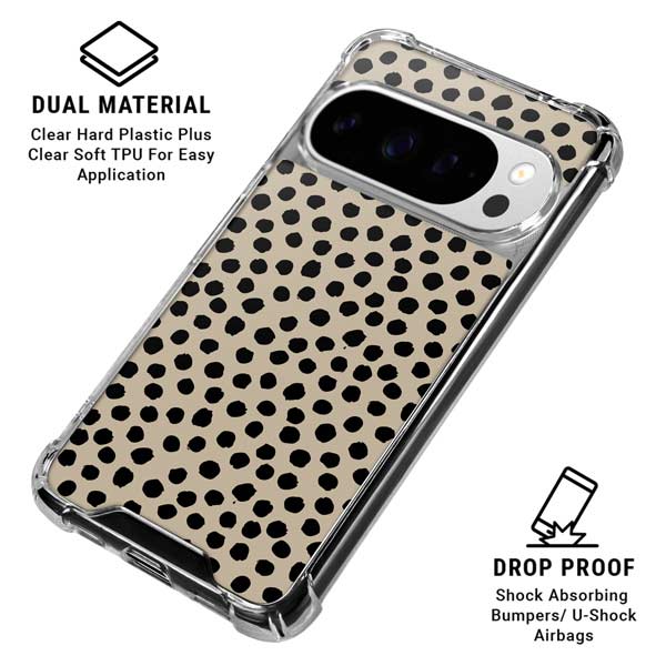 Cheetah Spots Google Pixel 10 Pro XL Clear Case