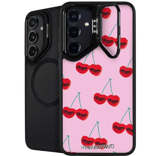 Bouffants and Broken Hearts Cherry Lash Galaxy S26 Kickstand Case