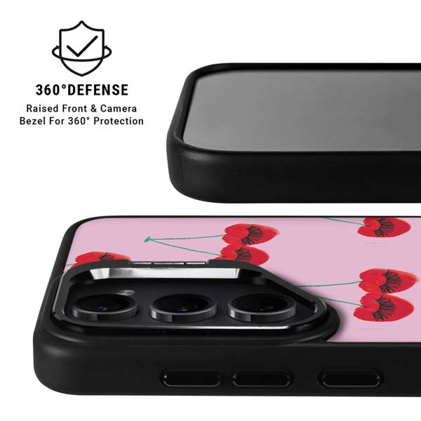 Bouffants and Broken Hearts Cherry Lash Galaxy S26 Kickstand Case