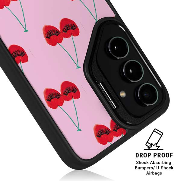 Bouffants and Broken Hearts Cherry Lash Galaxy S26 Kickstand Case