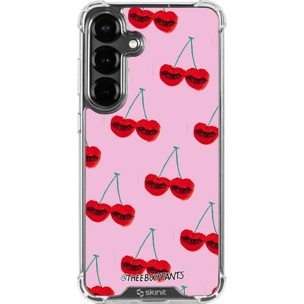 Bouffants and Broken Hearts Cherry Lash Galaxy S26 Plus Clear Case