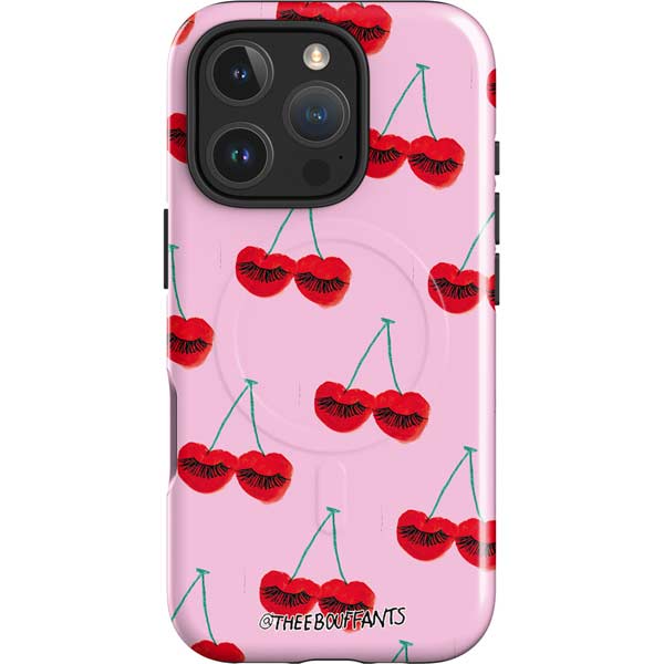 Bouffants and Broken Hearts Cherry Lash iPhone 16 Pro Max Magsafe Impact Case