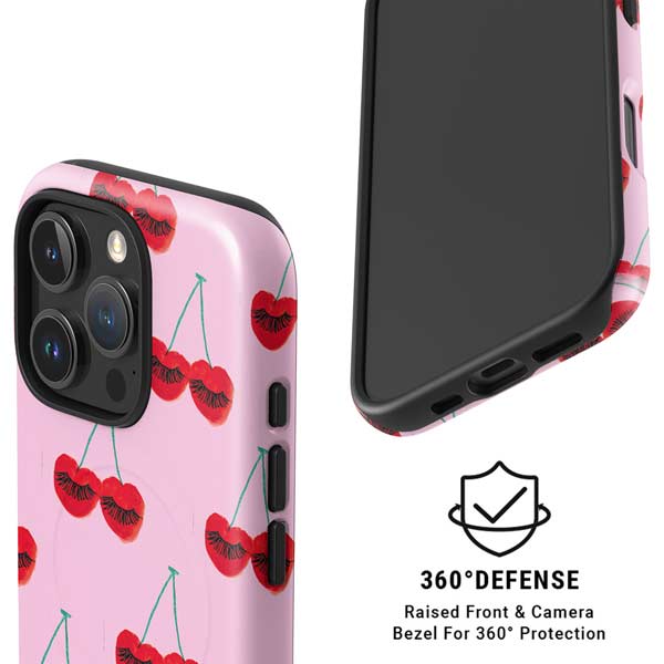 Bouffants and Broken Hearts Cherry Lash iPhone 16 Pro Max Magsafe Impact Case