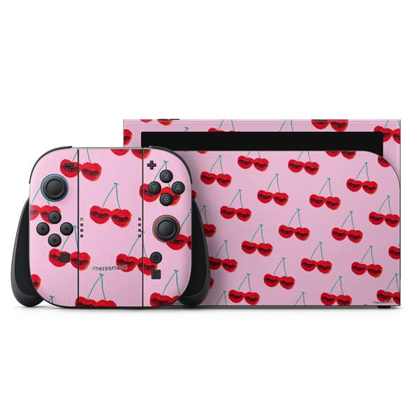 Bouffants and Broken Hearts Cherry Lash Nintendo Skins