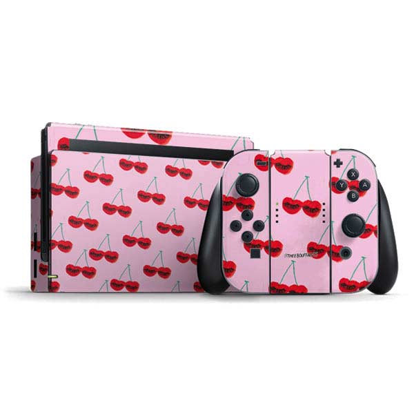 Bouffants and Broken Hearts Cherry Lash Nintendo Skins