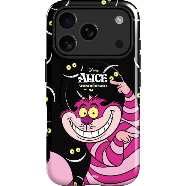 Disney Alice in Wonderland Cheshire Cat Apple iPhone 17 Pro Max Magsafe Impact Case | Maximum Protection Skinit Disney Alice in Wonderland Cheshire Cat Apple iPhone 17 Pro Max Magsafe Impact Case | Maximum Protection Skinit