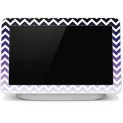 Chevron Purple Ombre Google Home Hub Skin