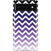 Chevron Purple Ombre Pixel Cases