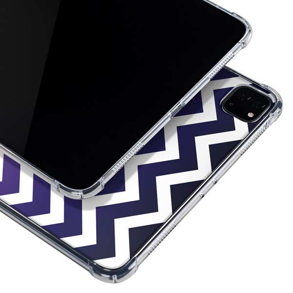 Chevron Purple Ombre iPad Cases