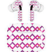 Chevron White Out AirPods Skins