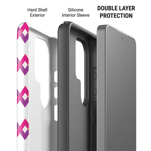 Chevron White Out Galaxy S26 Ultra Impact Case