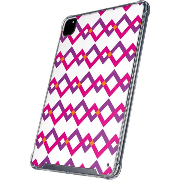 Chevron White Out iPad Cases