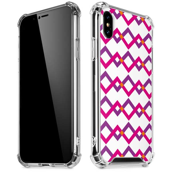 Chevron White Out iPhone X/XS Clear Case