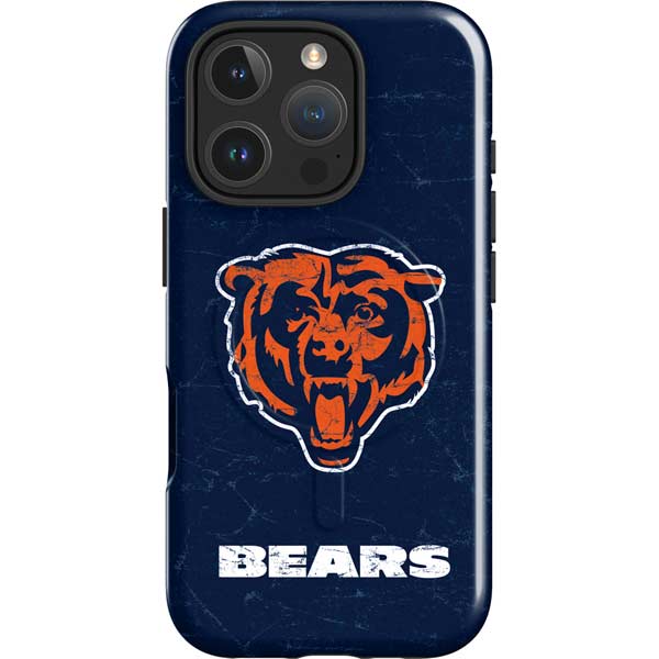 NFL Chicago Bears - Alternate Distressed iPhone 16 Pro Max Magsafe Impact Case