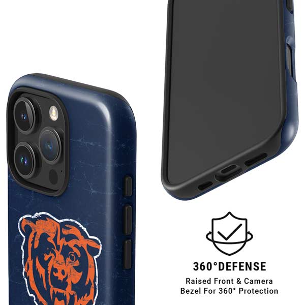 NFL Chicago Bears - Alternate Distressed iPhone 16 Pro Max Magsafe Impact Case
