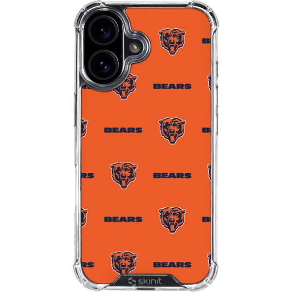 NFL Chicago Bears Blitz Series iPhone 17 Clear Case NFL Chicago Bears Blitz Series iPhone 17 Clear Case