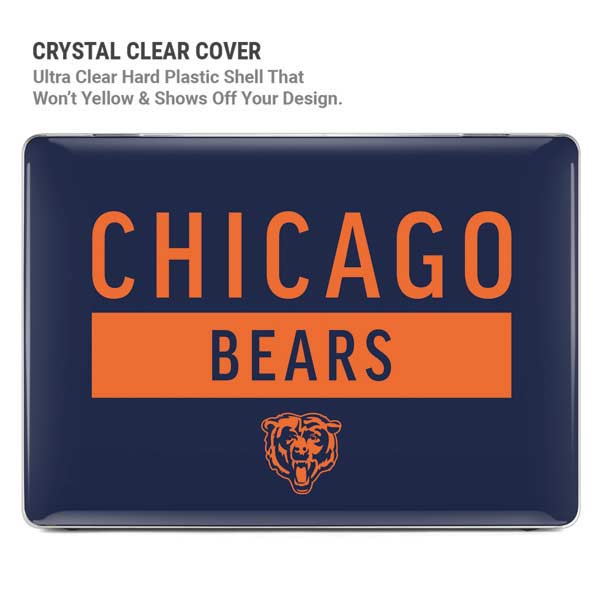 NFL Chicago Bears Blue Performance Series MacBook Pro 14in (2021-24) Case plus Skin